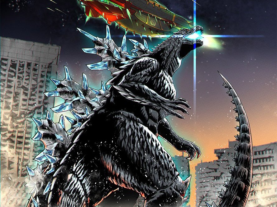 Godzilla Galaxy Odyssey: el nuevo manga de Jyu Ishiguchi